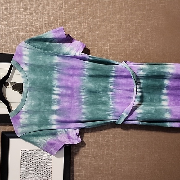 Whit Two Tie Dye Maxi Dress - Picture 7 of 12